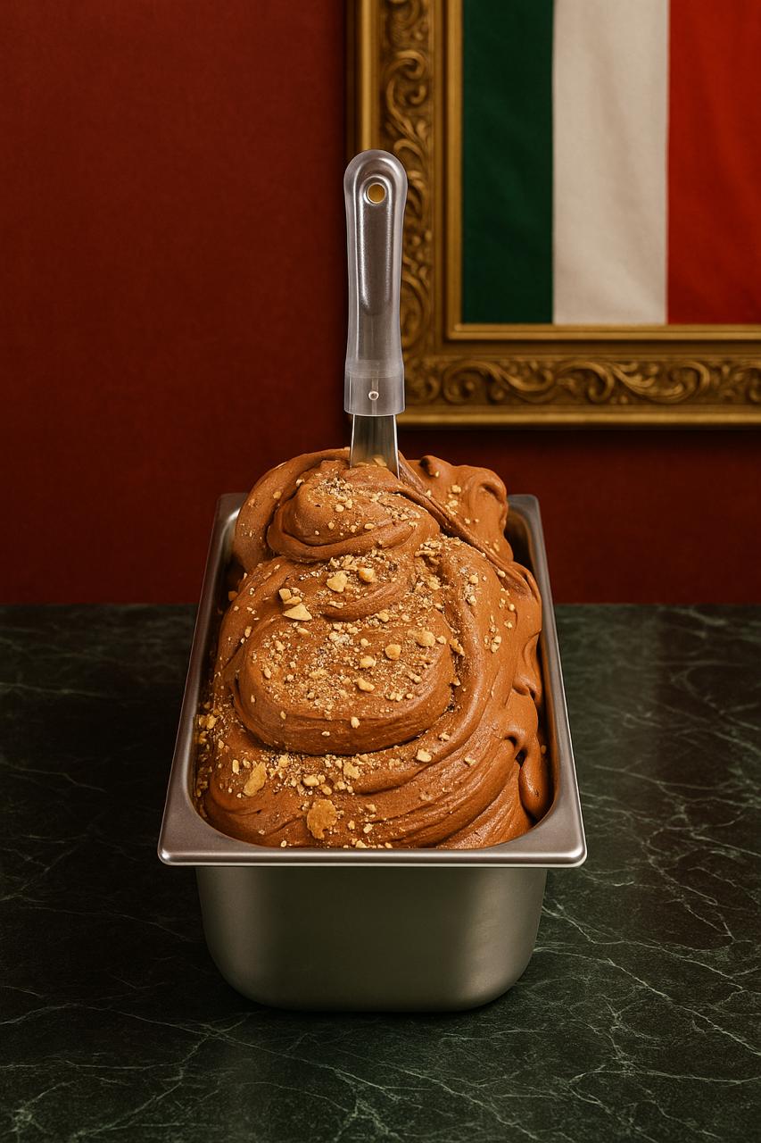 Gelato sabor Ferrero Rocher